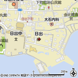 大分県速見郡日出町2674周辺の地図