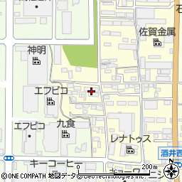 佐賀県鳥栖市酒井西町756-4周辺の地図