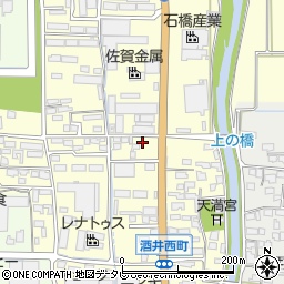 佐賀県鳥栖市酒井西町841-9周辺の地図