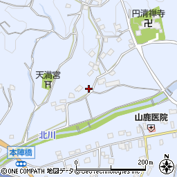 福岡県朝倉市杷木志波5721-1周辺の地図