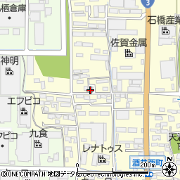 佐賀県鳥栖市酒井西町834-13周辺の地図