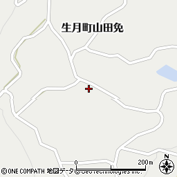 長崎県平戸市生月町山田免438周辺の地図