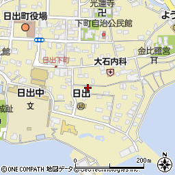 大分県速見郡日出町2899周辺の地図