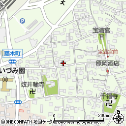 佐賀県鳥栖市藤木町2321周辺の地図