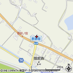 福岡県朝倉市山田336-1周辺の地図