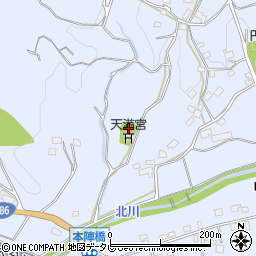 福岡県朝倉市杷木志波5745-2周辺の地図