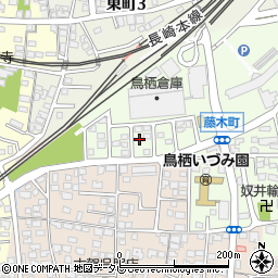 佐賀県鳥栖市藤木町2422周辺の地図