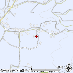 福岡県朝倉市杷木志波1261-1周辺の地図