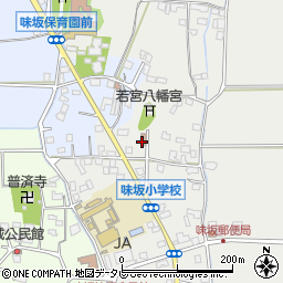 八坂公民館周辺の地図