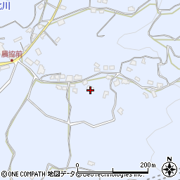 福岡県朝倉市杷木志波1257-1周辺の地図
