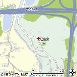 福岡県朝倉市杷木寒水338周辺の地図