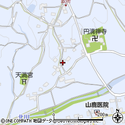 福岡県朝倉市杷木志波5713-2周辺の地図