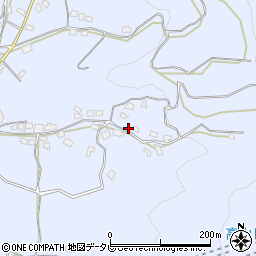 福岡県朝倉市杷木志波1184周辺の地図