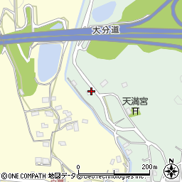 福岡県朝倉市杷木寒水346-1周辺の地図
