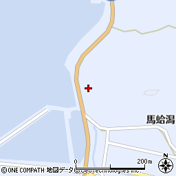 佐賀県伊万里市波多津町馬蛤潟20-2周辺の地図