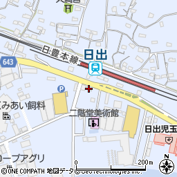 から揚みっちゃん　専門日出駅前店周辺の地図