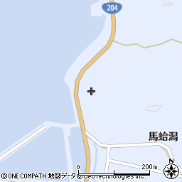 佐賀県伊万里市波多津町馬蛤潟16周辺の地図