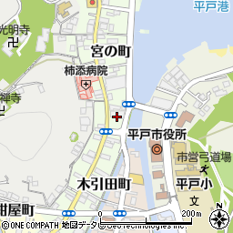 十八親和銀行平戸中央支店周辺の地図