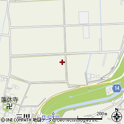 福岡県三井郡大刀洗町三川周辺の地図