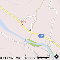 大分県日田市小野135周辺の地図