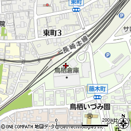 日本通運株式会社　鳥栖流通センター周辺の地図