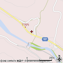 大分県日田市小野134周辺の地図