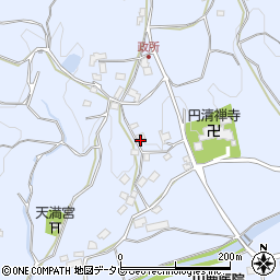 福岡県朝倉市杷木志波5677-1周辺の地図
