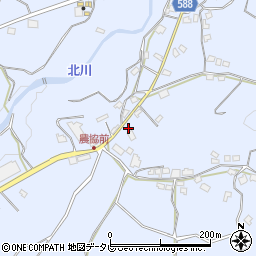 福岡県朝倉市杷木志波1401-1周辺の地図