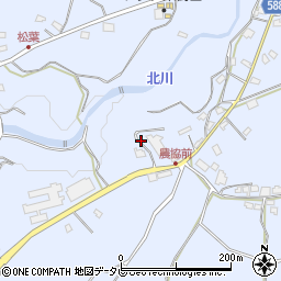 福岡県朝倉市杷木志波1360-1周辺の地図