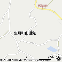 長崎県平戸市生月町山田免1409周辺の地図
