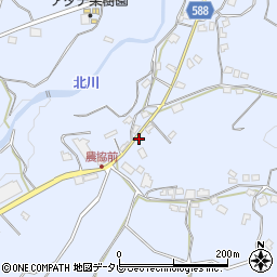 福岡県朝倉市杷木志波1401周辺の地図