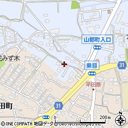 佐賀県鳥栖市山浦町1410周辺の地図