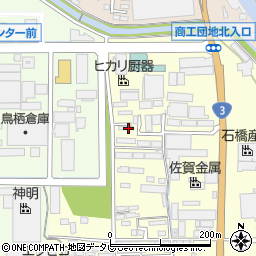 有限会社九州キンキ周辺の地図