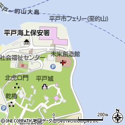 平戸市立平戸図書館周辺の地図