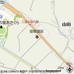 福岡県朝倉市山田2264周辺の地図