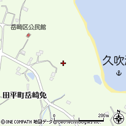 長崎県平戸市田平町岳崎免周辺の地図