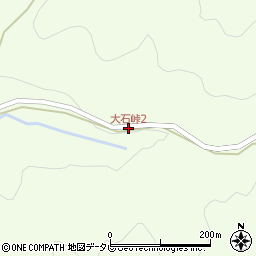 大石峠2周辺の地図