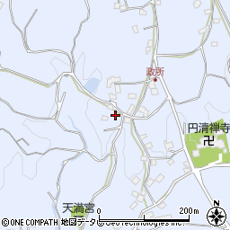 福岡県朝倉市杷木志波5690-1周辺の地図