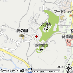 平戸ザビエル記念教会周辺の地図