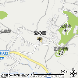 平戸修道院周辺の地図