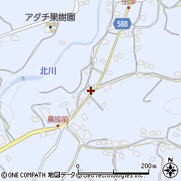 福岡県朝倉市杷木志波1403周辺の地図