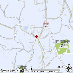 福岡県朝倉市杷木志波5689周辺の地図