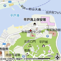 平戸まちづくり運営協議会周辺の地図