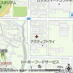 株式会社西日本新聞総合オリコミ鳥栖営業所周辺の地図