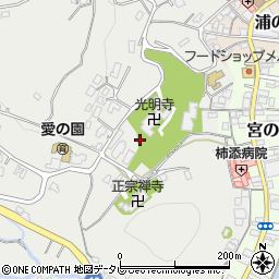 平戸　ザビエル記念教会周辺の地図