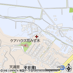 佐賀県鳥栖市平田町周辺の地図