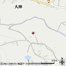 大分県速見郡日出町大神7273周辺の地図