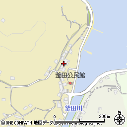 長崎県平戸市田平町大久保免350周辺の地図