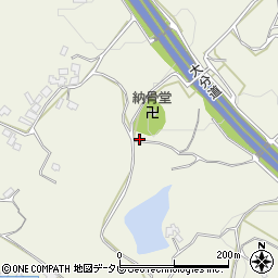福岡県朝倉市山田569-1周辺の地図