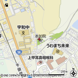 本如院周辺の地図